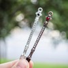 Lqucwepp 10PCS Metal Mini Scoop with Rhinestones,Mini Snuff Spoon,Tiny Skeleton