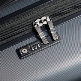 DELSEY Paris Cruise 3.0 Hardside Expandable Luggage with Spinner Wheels, Graphite, Checked-Large 28 Inch