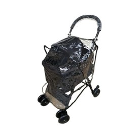 Universal Rain Cover for Pushchair Stroller, Foldable Waterproof Windproof Transparent Pet Stroller Rain Cover for Pram Pet Dog Cat