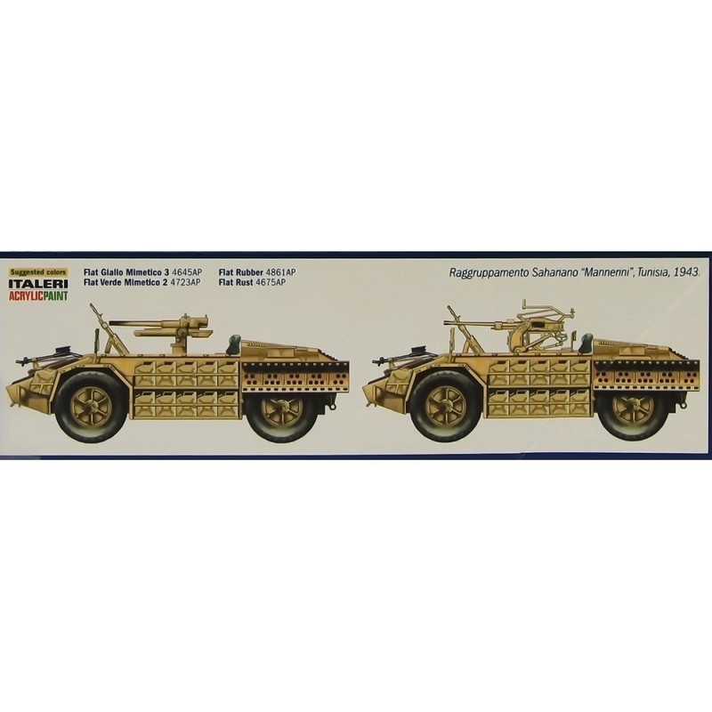 Italeri 1:35 - AS 42 Sahariana RR