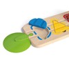 Hape E3810 Railway Spielzeug-Puzzleschienen mit Mehreren Farben und Formen