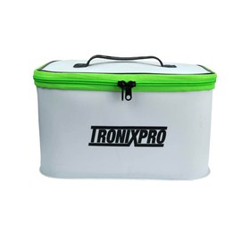 Tronixpro Soft Cool Bag, 36x24x21cm, White/Green