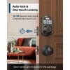TEEHO TE002K Keyless Fingerprint Deadbolt Door Lock - Smart Lock