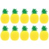 Garneck Office Decor 10pcs Refrigerator Magnets Pineapple Refrigerator Magnets Fruit