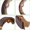 10L0L Golf Cart Brake Shoes Fits for EZGO G&E 1997-Up,