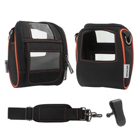 Soft Carrying Case for Zebra ZQ320 ZQ310 ZQ220 Mobile Thermal Printer - 2024 Upgrade Case Holster with Shoulder Strap and Belt Clip Compatible with Zebra ZQ320 ZQ310 ZQ220 Portable Carry Accessories