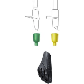 LEKI Powergrip Pad Multi Rubber Buffer, Black, One Size