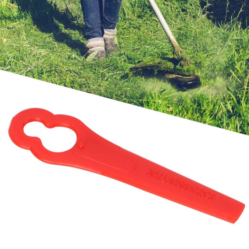 Annadue 40Pcs Plastic Cutters Blades Replacement for Cordless Grass Trimmer