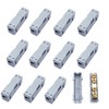 12Pcs 10AWG 60Amp Wire Connectors Kit,Brass Quick Splicing Wire Connection