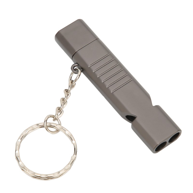Whistle Flash Drive SOS Outdoor Waterproof 120dB Sound Multifunction Zinc