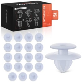 A-Premium 20PCS Nylon Rocker Trim Panel Retainer Clips Compatible with Mitsubishi Montero 2001-2024