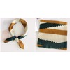 [ZOONAI] Women's Neck Square Scarf Soft Wrap Neckerchief Tie, Wave