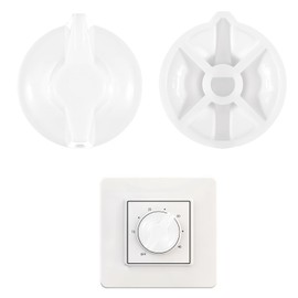 2Pack Timer Switch Knob Replacement, 146mt574 Timer Knobs Compatible with Fd Series Spring Wound Timers, Timers Knob Replacement for Wall Bathroom Fan Motor Heater Light