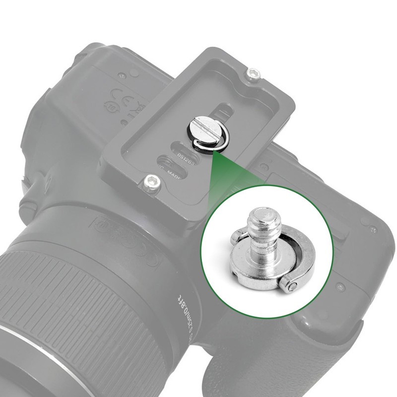Yenvory 1/4 Inch Camera Mounting Screws, 5 Pieces, Quick Release