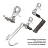 Entatial Diving Double Reef Drift Hook, Diving Power Hook, Double