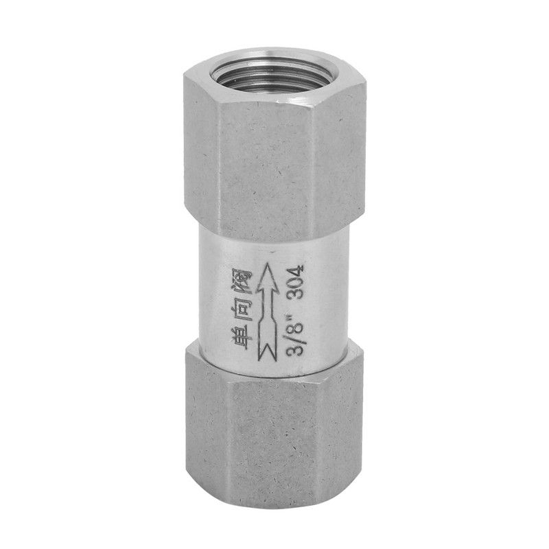 304 Stainless Steel Hex Split Check Valve High Temperature&Pressure Endurance