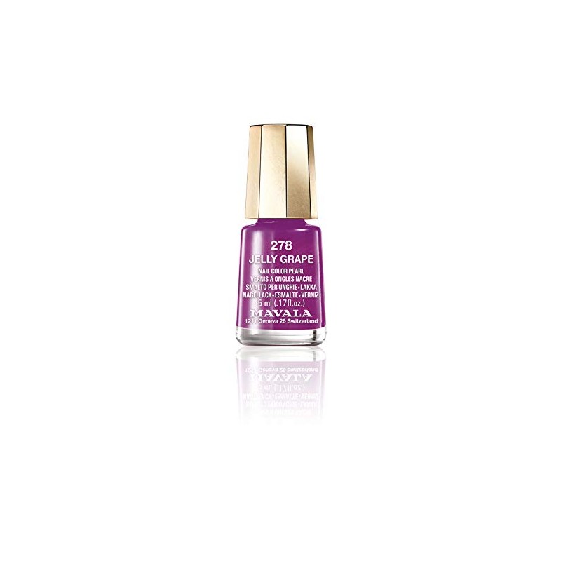 Mavala Mini Color Nail Color Cream 278 Jelly Grape 5