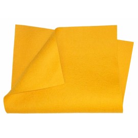 100% Merino Wool Craft Felt - 8” x 12” Sheet - Dark Yellow