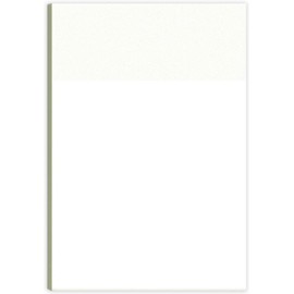 Notas adhesivas transparentes, 50 hojas impermeables y translúcidas Bloc de notas autoadhesivas transparentes y suministros escolares de oficina