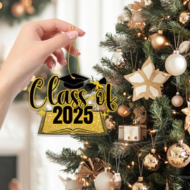2025 Graduation Ornament Gifts, Graduation Ornaments 2025, Class of 2025 Graduation Gifts - Acrylic Christmas Graduation Ornament