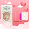 Valentines Press on Nails Short Square Fake Nails With Love
