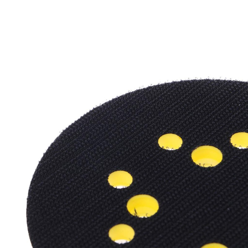 BIlinli 5 Inches 125 MM 8-Hole Back-up Sanding Pad 4
