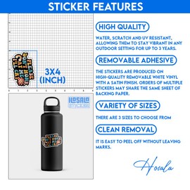 HOSALA (2Pcs - 3x4 Inch) Please Don't Honk At Me I'll Cry Sticker Don't Park Too Close I'm Chunky Car Decal Bumper Funny New Driver Bumper Sticker Student Driver Car Sticker Car Driver Gift Decoration