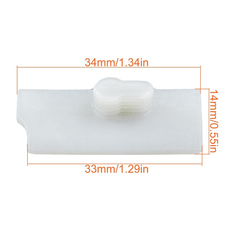 Mtanlo Bumper Strip Slide Rail For Stihl MS311 MS391 MS441