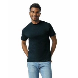Gildan Adult Ultra Cotton T-Shirt, Style G2000, Multipack, Black (3-Pack), Medium