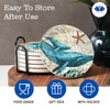 Coasters for Drinks, Round Absorbent Ceramic Stone Coasters with Cork