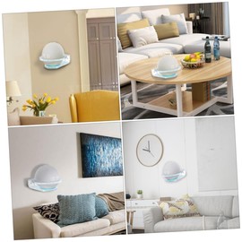 Gatuida 3pcs Table Speaker Holder Wall-Mounted Stand for Echo Practical Speaker Accessories for Bedside Corner Use Easy Installation Surround Sound Quality