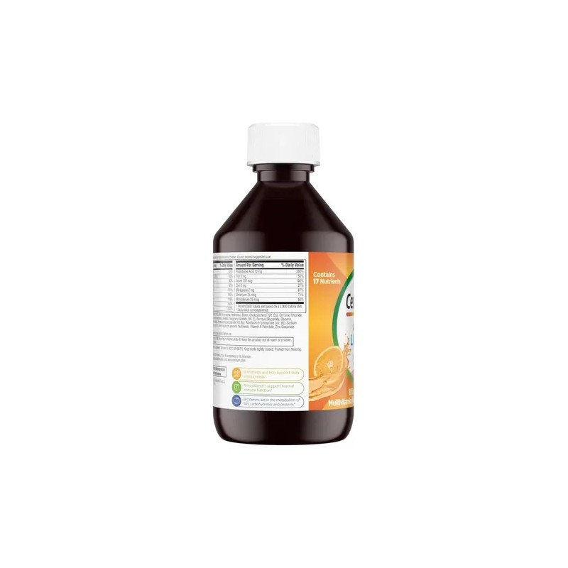 Centrum Multivitamínico Líquido 236ml Sabor Cítrico GSK Sin Gluten