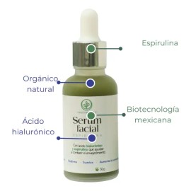Hadosbiotec Kit Doble Serum Espirulina Con Ácido Hialurónico                                                                                          