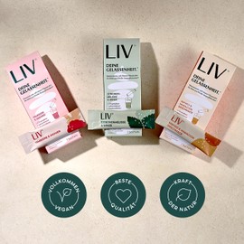LIV Nahrungsergänzungsmittel gegen innere Unruhe | Pflanzenstoffe, L-Tryptophan & Vitamine für Innere Ruhe | 100% Vegan, hohe Bioverfügbarkeit | Starterpack, 21 Stück