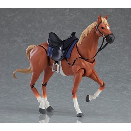 figma horse ver.2 [chestnut hair] non-scale plastic painted action figure