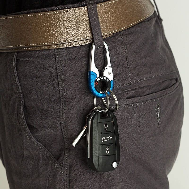 AIXUAN Keyring: Stylish Metal Key Holder, Easy Attachment and Loss