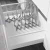 Ikea Variera Pot Lid Organizer, Stainless Steel, Set of 2