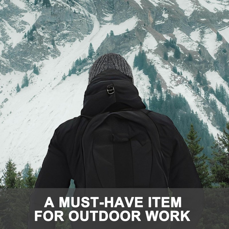 ehsbuy Beanie Hat Men Fleece Lined Stretchy Winter Hats Stretchy