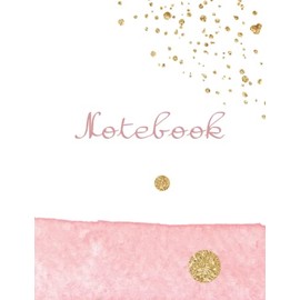 Composition notebooks aesthetic vintage: 120 pages, 8.5×11 inches, paperback cover