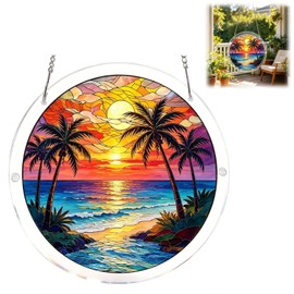 Acrylic Suncatcher Jigsaw Puzzle-Emerald Flame Hummingbird, Window Suncatcher Acrylic Puzzle, 83 Pieces Suncatcher Kits for Adults, Home Decor Gift for Women Men Mom Birthday Gift (#A)