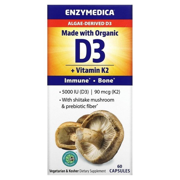 Vitamin D3 Plus Vitamin K2 Capsules (60 tablets) / 비타민D3