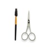 DreamCut Brow Shaping Scissors with Brush - Surgical Stainless Steel