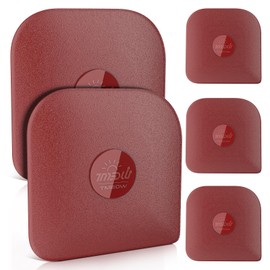 TMEDW Raspador de cacerola, 5 unidades, raspador de cacerola, rascador de plástico, herramienta raspadora multifuncional para cocina, antideslizante, 