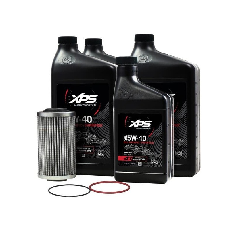 4T 5W-40 Full Synthetic Oil Change Kit for engines of