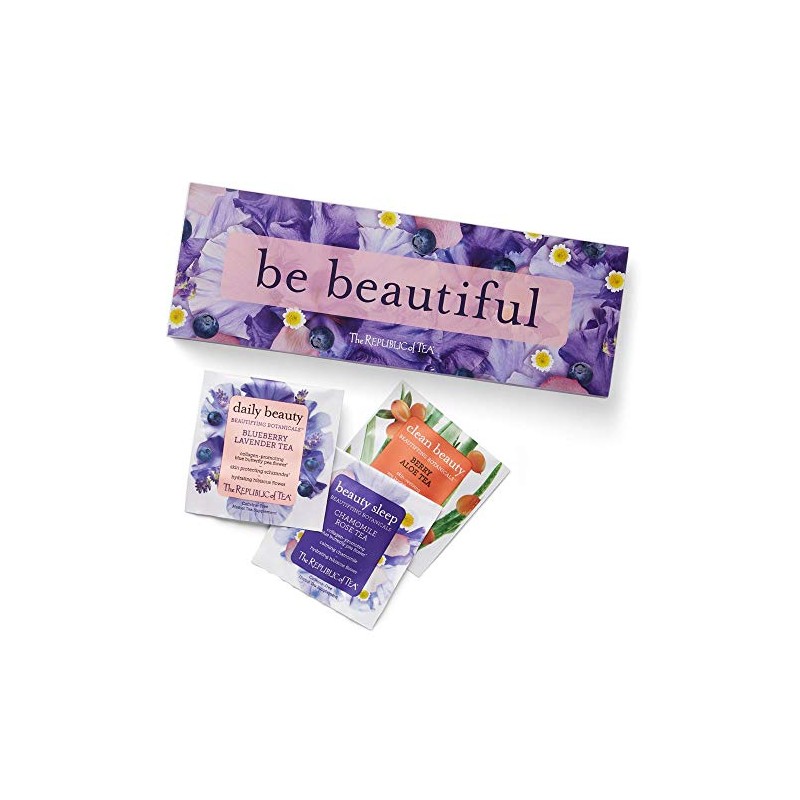 The Republic of Tea Be Beautiful Trio Sampler Set, 30