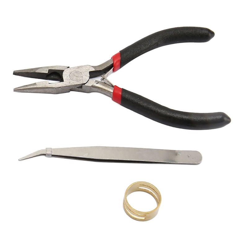 Metal Snaps Buttons with Fastener Pliers Press Tool Kit Copper