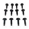 12 ea Correct Roll Bar Torx Bolt Set/Fits Jeep Wrangler