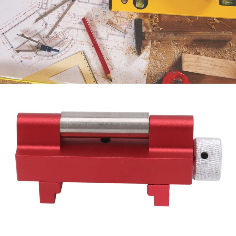 Honing Guide Tool Red Chisel Sharpening Jig Tool for Woodworking