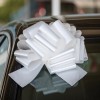 EZ LETTERING Large Pull String Windshield Gift Bow for Car