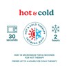 Homedics Hot and Cold Relief Gel Hand Sleeve, Heat or